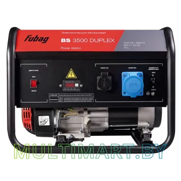 Бензиновый генератор Fubag BS 3500 Duplex (431249) картинка 2